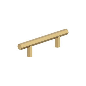 Amerock BP37365CZ Champagne Bronze Cabinet Pull 3 in (76 mm) Center-to-Center Cabinet Handle Caliber Drawer Pull Kitchen Cabinet Handle Furniture Hardware