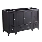 Fresca FCB20-123012ES Fresca Oxford 54" Espresso Traditional Bathroom Cabinets