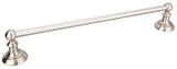 Elements BHE5-04DBAC-R Fairview Brushed Oil Rubbed Bronze 24" Single Towel Bar - Retail Packaged