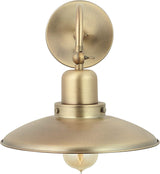 Capital Lighting 634811AD Dewitt 1 Light Sconce Aged Brass