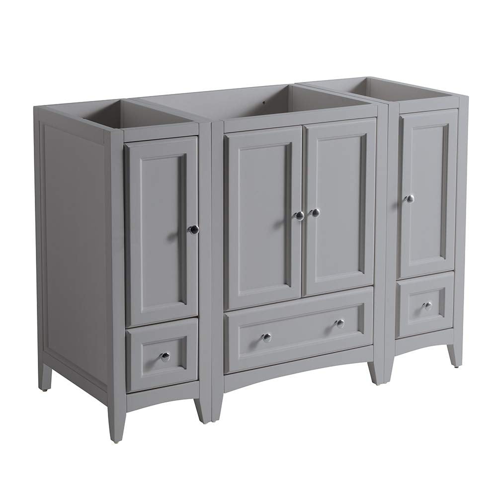 Fresca FCB20-122412GR Fresca Oxford 48" Gray Traditional Bathroom Cabinets