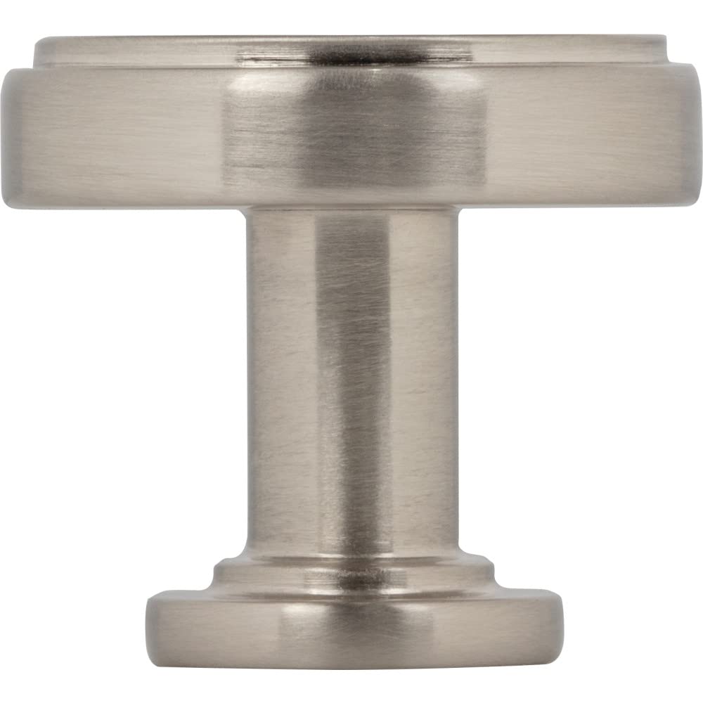 Jeffrey Alexander 171SN 1-1/4" Diameter Satin Nickel Richard Cabinet Knob