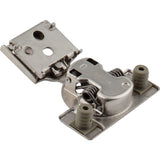 Hardware Resources 9390-2-000 105° 1/2" Overlay Heavy Duty DURA-CLOSE® Soft-close Compact Hinge with Press-in 8 mm Dowels