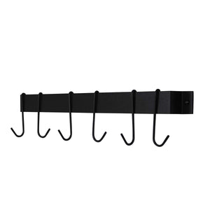 Enclume MPU-13O GY 22" Easy Mount Rack Utensil Bar w/ 8 Hooks GY