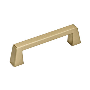 Amerock Cabinet Pull Champagne Bronze 3-3/4 inch (96 mm) Center to Center Blackrock 1 Pack Drawer Pull Drawer Handle Cabinet Hardware