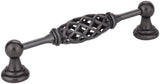 Jeffrey Alexander 749-128B-DACM 128 mm Center-to-Center Gun Metal Birdcage Tuscany Cabinet Pull