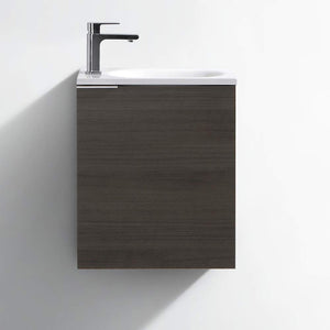 Fresca FCB8003WH-I Fresca Valencia 20" Glossy White Wall Hung Modern Bathroom Vanity