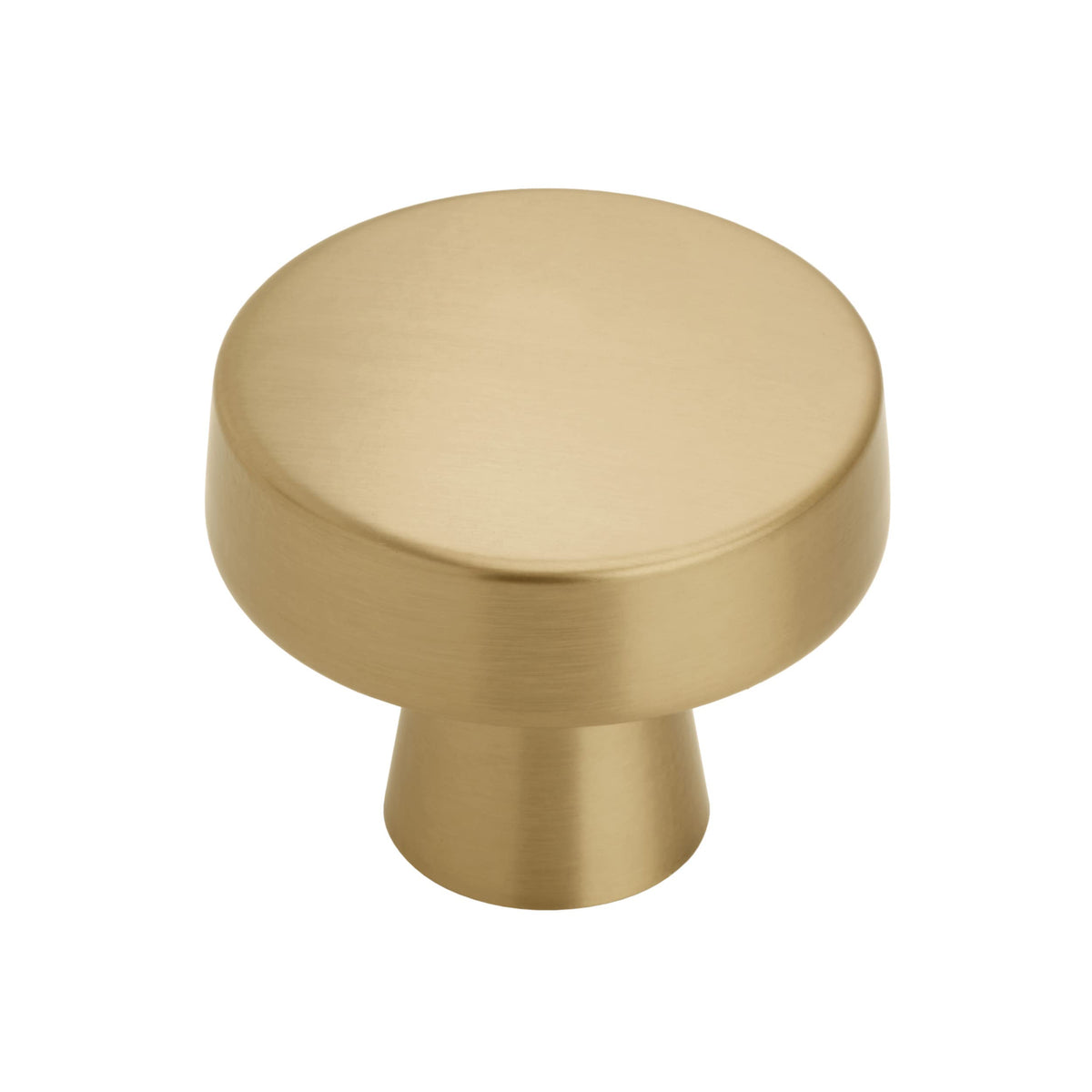 Amerock Cabinet Knob Champagne Bronze 1-5/8 inch (41 mm) Diameter Blackrock 1 Pack Drawer Knob Cabinet Hardware