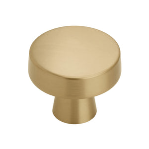 Amerock Cabinet Knob Champagne Bronze 1-5/8 inch (41 mm) Diameter Blackrock 1 Pack Drawer Knob Cabinet Hardware