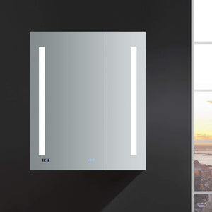 Fresca FMC013036 Fresca Tiempo 30" Wide x 36" Tall Bathroom Medicine Cabinet w/ LED Lighting & Defogger