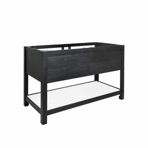 Native Trails 48" Solace Vanity in Midnight Oak with a Pearl Shelf