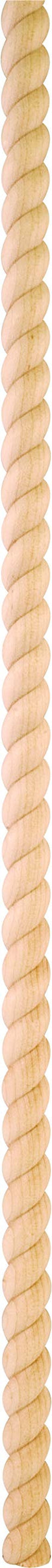 Hardware Resources MC5BCH 1-1/16" D x 2-3/4" H Cherry Beaded Rope Corner Moulding