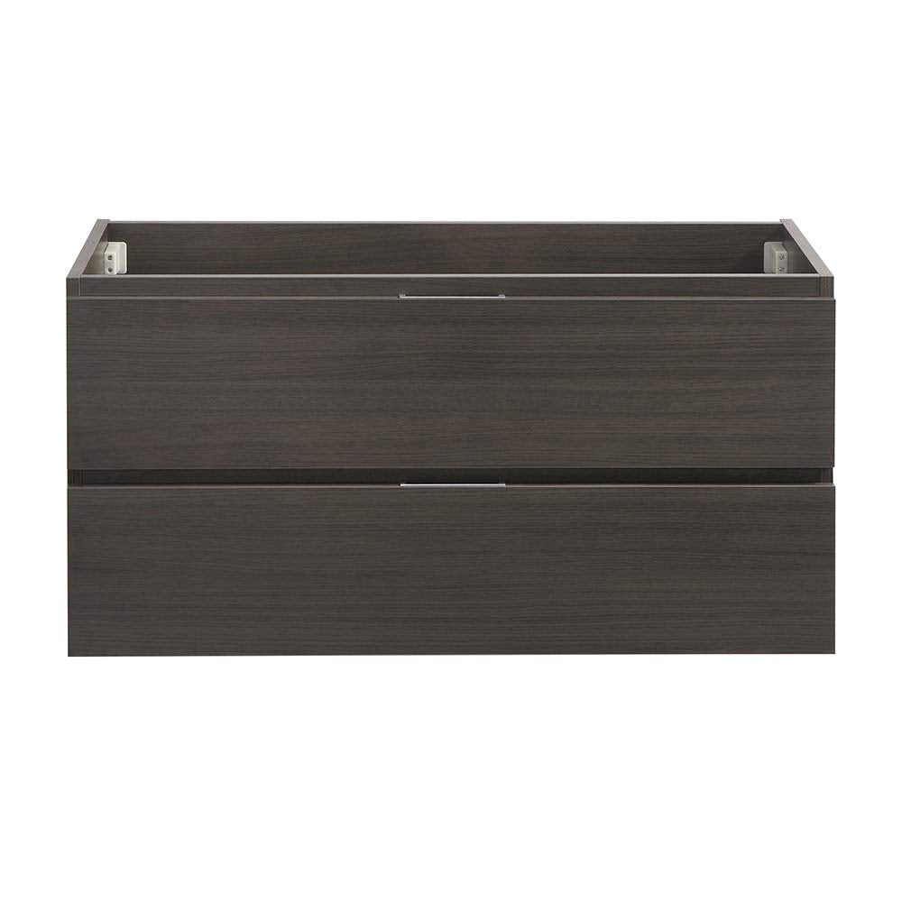 Fresca FCB8342GG Fresca Valencia 40" Dark Slate Gray Wall Hung Modern Bathroom Cabinet