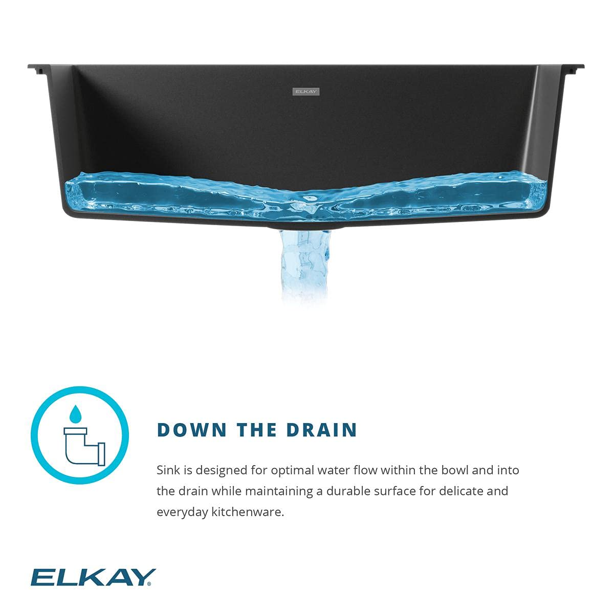 Elkay Quartz Classic ELGUS3322RPT0 Putty Single Bowl Undermount Sink