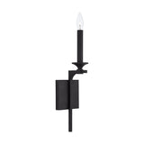 Capital Lighting 637311BI Clint 1 Light Sconce Black Iron