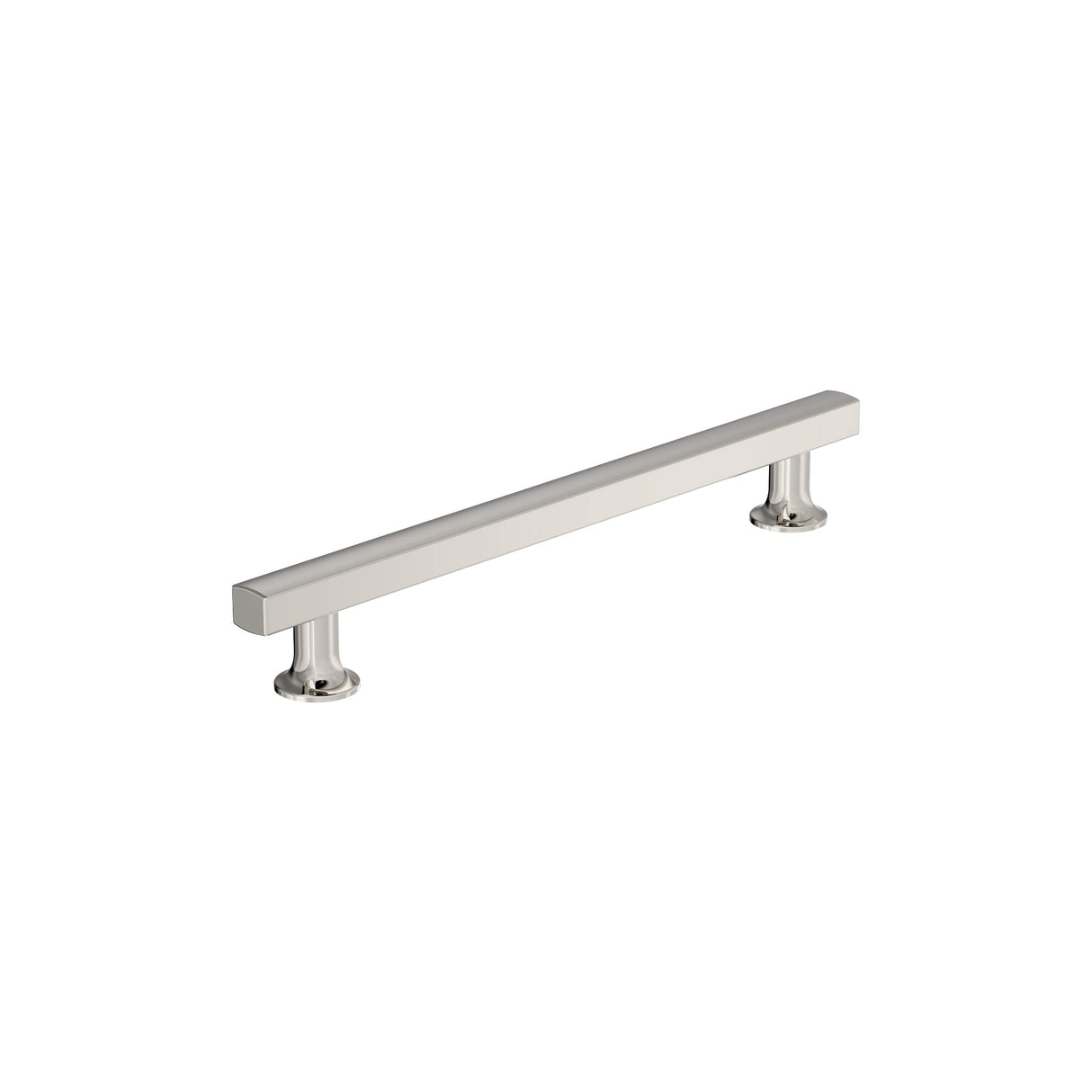 Amerock Corp BP37107PN Everett Pull, 7-9/16 in (192 mm) Center-to-Center, Polished Nickel