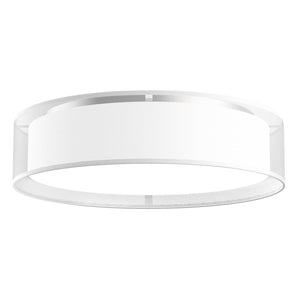 Kuzco FM7920-WOR DALTON FLUSH MOUNT 20" WHITE ORGANZA SHADE 30W 3000K 90CRI CADJA