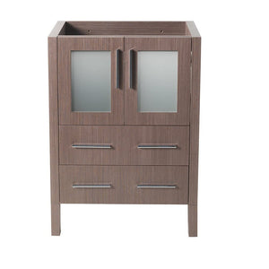 Fresca FCB6224GO Fresca Torino 24" Gray Oak Modern Bathroom Cabinet