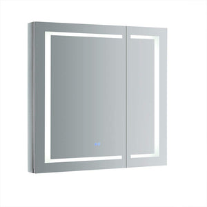 Fresca FMC023636 Fresca Spazio 36" Wide x 36" Tall Bathroom Medicine Cabinet w/ LED Lighting & Defogger