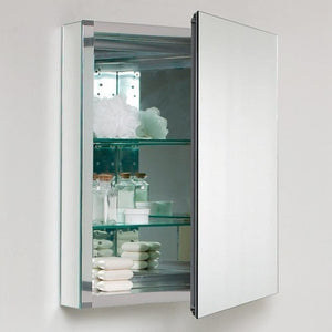 Fresca FVN8024WH Fresca Livello 24" White Modern Bathroom Vanity w/ Medicine Cabinet