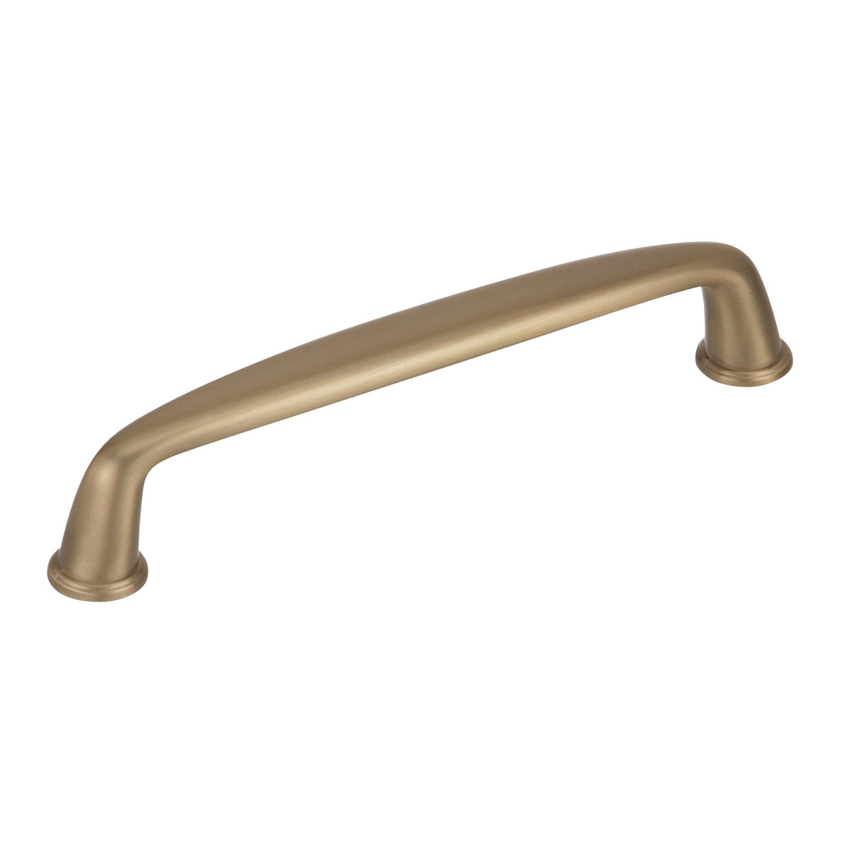 Amerock Cabinet Pull Golden Champagne 5-1/16 inch (128 mm) Center to Center Kane 1 Pack Drawer Pull Drawer Handle Cabinet Hardware