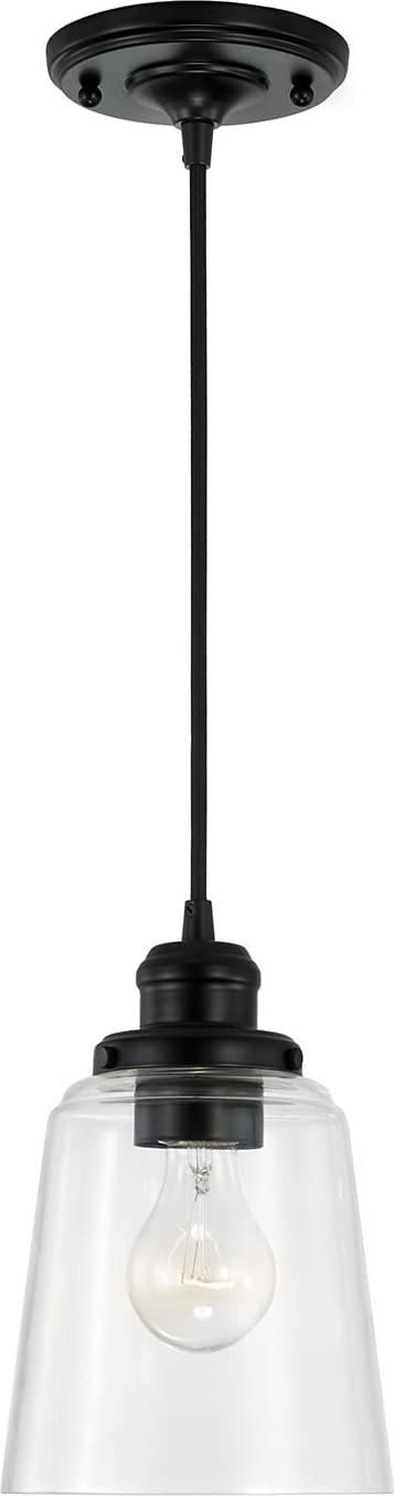 Capital Lighting 3718MB-135 Fallon 1 Light Pendant Matte Black