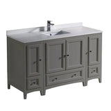 Fresca FCB20-123012GR-CWH-U Cabinets with Top and Sink