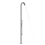 PULSE ShowerSpas 1055-SSB Wave Outdoor Brushed Stainless Steel Shower