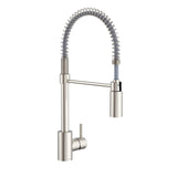 Gerber D451288SS The Foodie Pre-rinse Single Handle Spring-spout Kitchen Faucet -...
