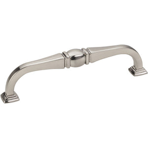 Jeffrey Alexander 188-128SN 128 mm Center-to-Center Satin Nickel Katharine Cabinet Pull