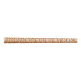 Hardware Resources HCM14MP 5/16" D x 5/8" H Maple Egg & Dart Hand Carved Moulding
