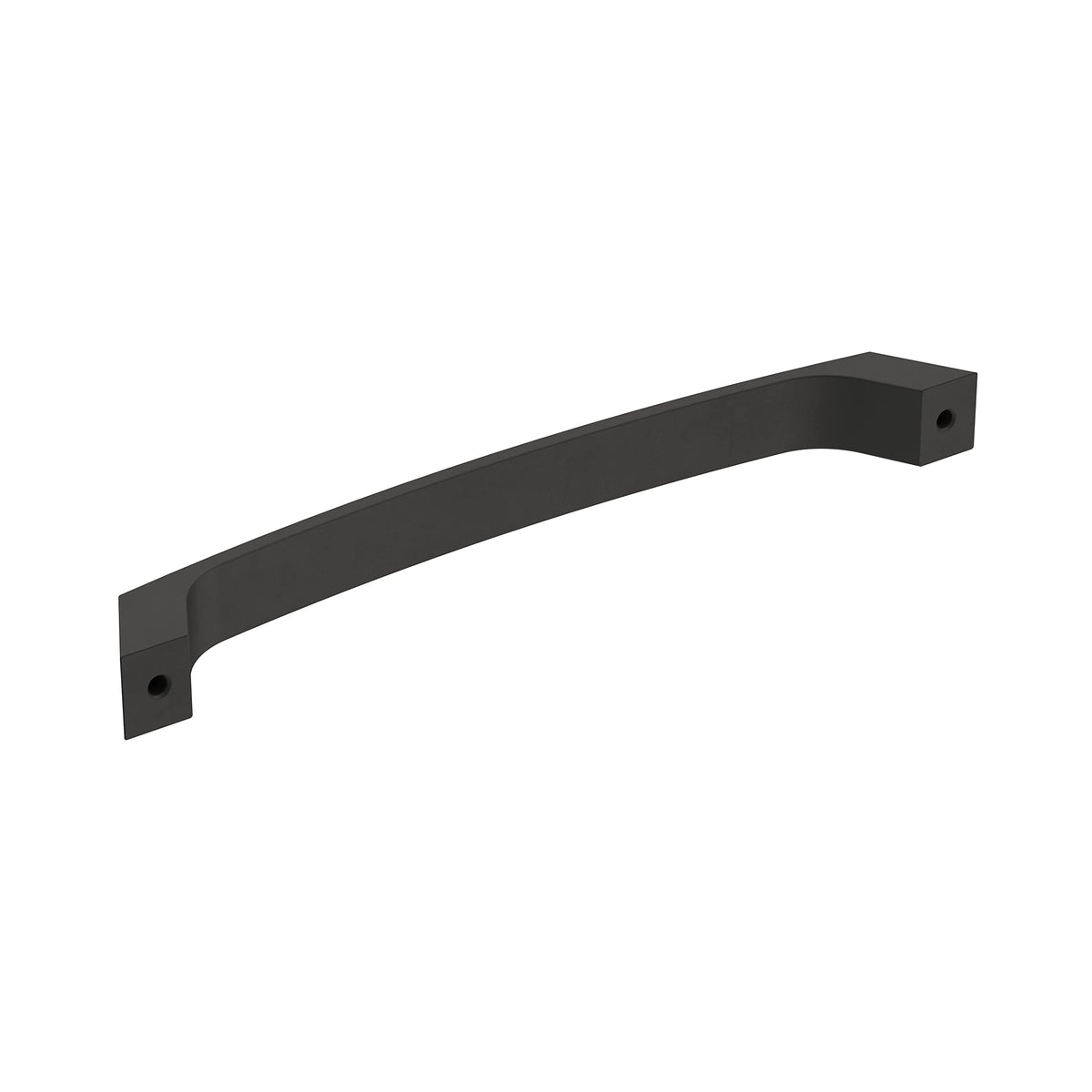 Amerock Cabinet Pull Matte Black 6-5/16 inch (160 mm) Center-to-Center Premise 1 Pack Drawer Pull Cabinet Handle Cabinet Hardware
