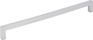 Elements 625-224MS 224 mm Center-to-Center Matte Silver Square Stanton Cabinet Bar Pull