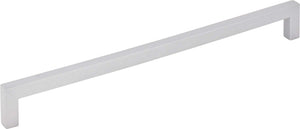 Elements 625-224MS 224 mm Center-to-Center Matte Silver Square Stanton Cabinet Bar Pull