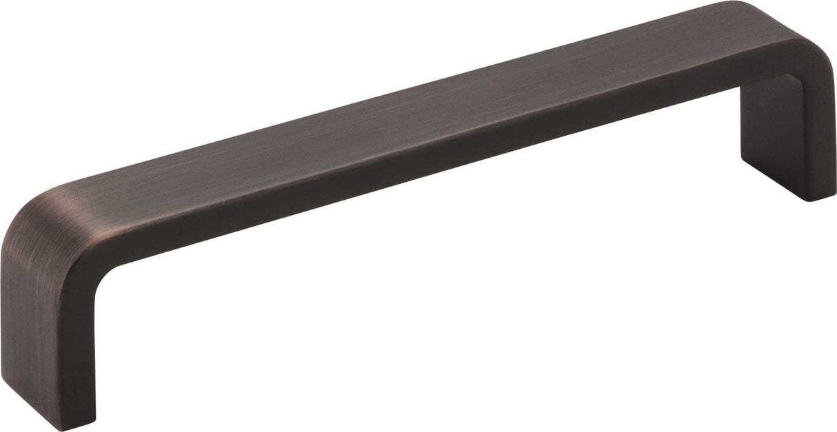 Elements 193-128DBAC 128 mm Center-to-Center Brushed Oil Rubbed Bronze Square Asher Cabinet Pull