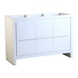 Fresca FCB8148WH Fresca Allier 48" White Modern Bathroom Cabinet