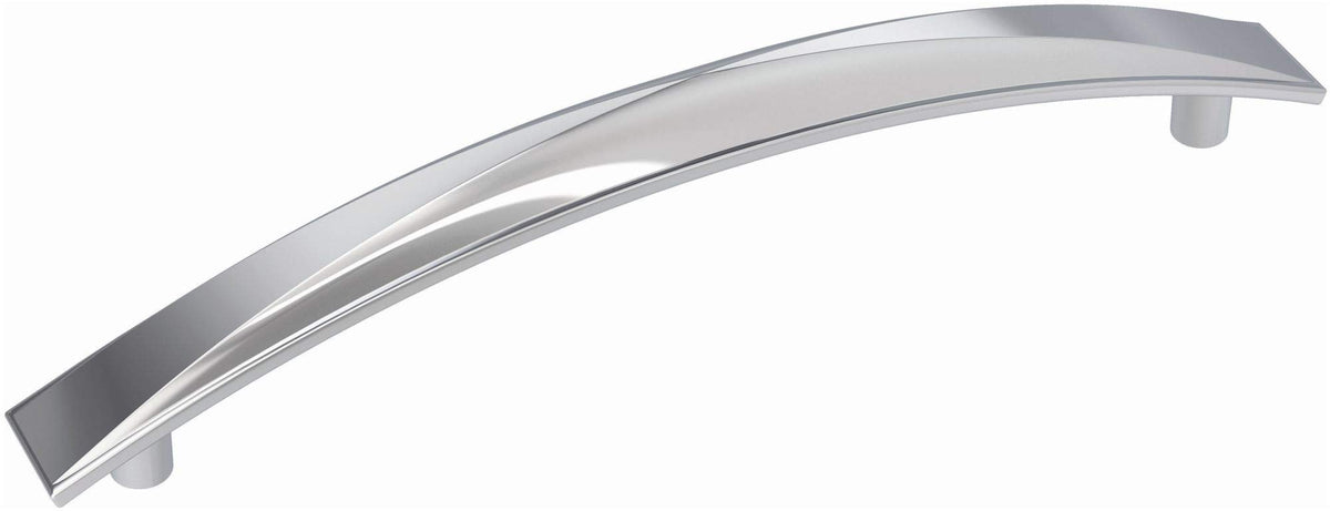 Amerock Cabinet Pull Polished Chrome 6-5/16 inch (160 mm) Center-to-Center Extensity 1 Pack Drawer Pull Drawer Handle Cabinet Hardware