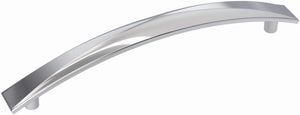 Amerock Cabinet Pull Polished Chrome 6-5/16 inch (160 mm) Center-to-Center Extensity 1 Pack Drawer Pull Drawer Handle Cabinet Hardware