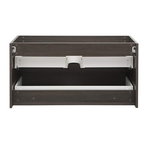 Fresca FCB8342GG Fresca Valencia 40" Dark Slate Gray Wall Hung Modern Bathroom Cabinet