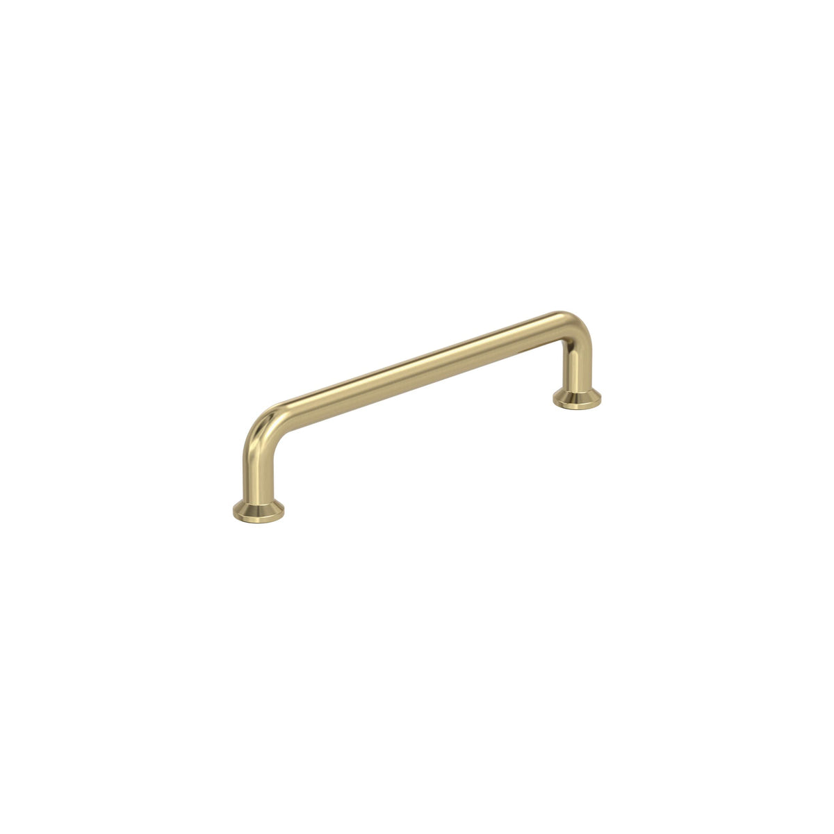 Amerock Cabinet Pull Golden Champagne 5-1/16 in (128 mm) Center-to-Center Drawer Pull Factor Kitchen and Bath Hardware Furniture Hardware