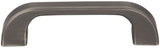 Jeffrey Alexander 972-96NI 96 mm Center-to-Center Polished Nickel Square Marlo Cabinet Pull