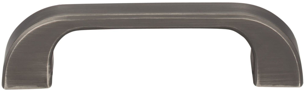 Jeffrey Alexander 972-96PC 96 mm Center-to-Center Polished Chrome Square Marlo Cabinet Pull