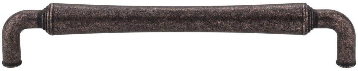 Jeffrey Alexander 537-160DMAC 160 mm Center-to-Center Distressed Oil Rubbed Bronze Barrel Bremen 2 Cabinet Pull