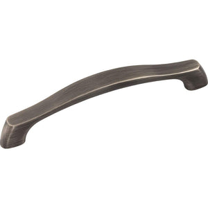 Elements 993-128BNBDL 128 mm Center-to-Center Brushed Pewter Aiden Cabinet Pull
