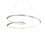 Kuzco PD22339-BN AMPERSAND 39" PD Brushed Nickel 120V TRIAC/ELV LED 3000K 90CRI 94W