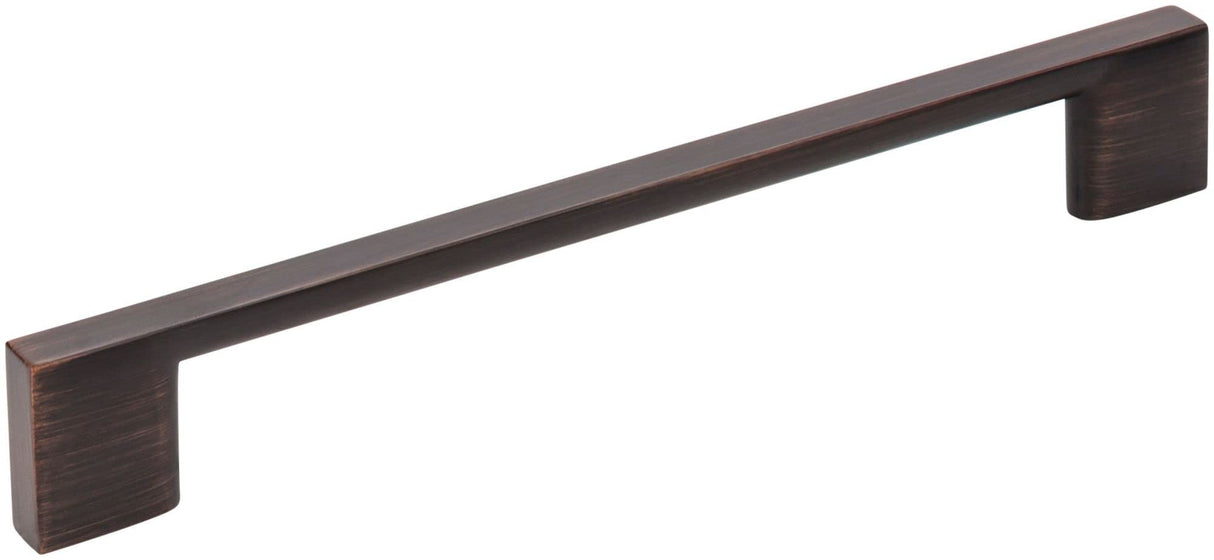 Jeffrey Alexander 635-160DBAC 160 mm Center-to-Center Brushed Oil Rubbed Bronze Square Sutton Cabinet Bar Pull