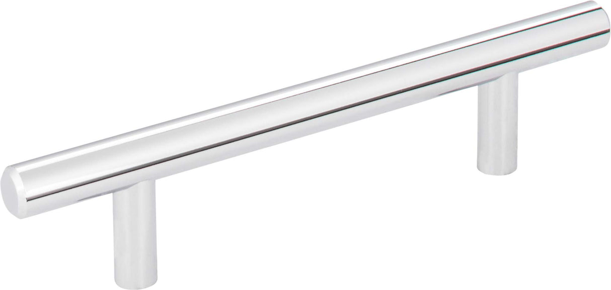 Elements 156PC 96 mm Center-to-Center Polished Chrome Naples Cabinet Bar Pull