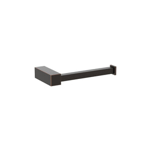 Amerock BH36081ORB Oil Rubbed Bronze Single Post Toilet Paper Holder 5-7/8 in. (149 mm) Length Toilet Tissue Holder Monument Bath Tissue Holder Bathroom Hardware Bath Accessories