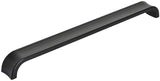 Amerock Cabinet Pull Matte Black 10-1/16 inch (256 mm) Center to Center Concentric 1 Pack Drawer Pull Drawer Handle Cabinet Hardware