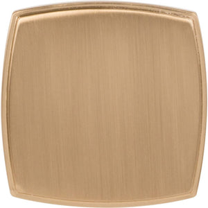Jeffrey Alexander 141L-SBZ 1-3/4" Overall Length Satin Bronze Square Renzo Cabinet Knob